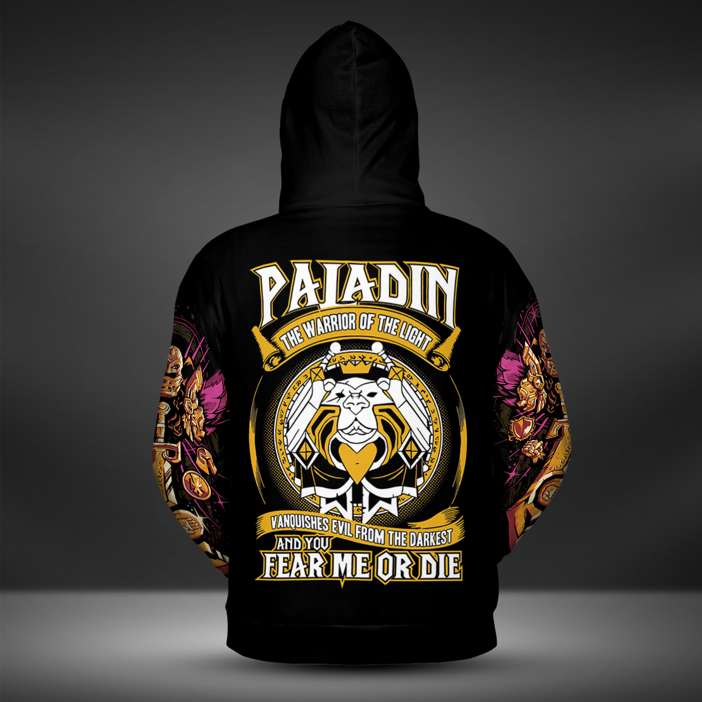 Paladin - Paragons of Justice - WoW Class AOP Hoodie Lightweight
